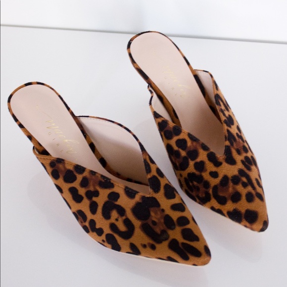 Leopard Mules - Picture 5 of 8
